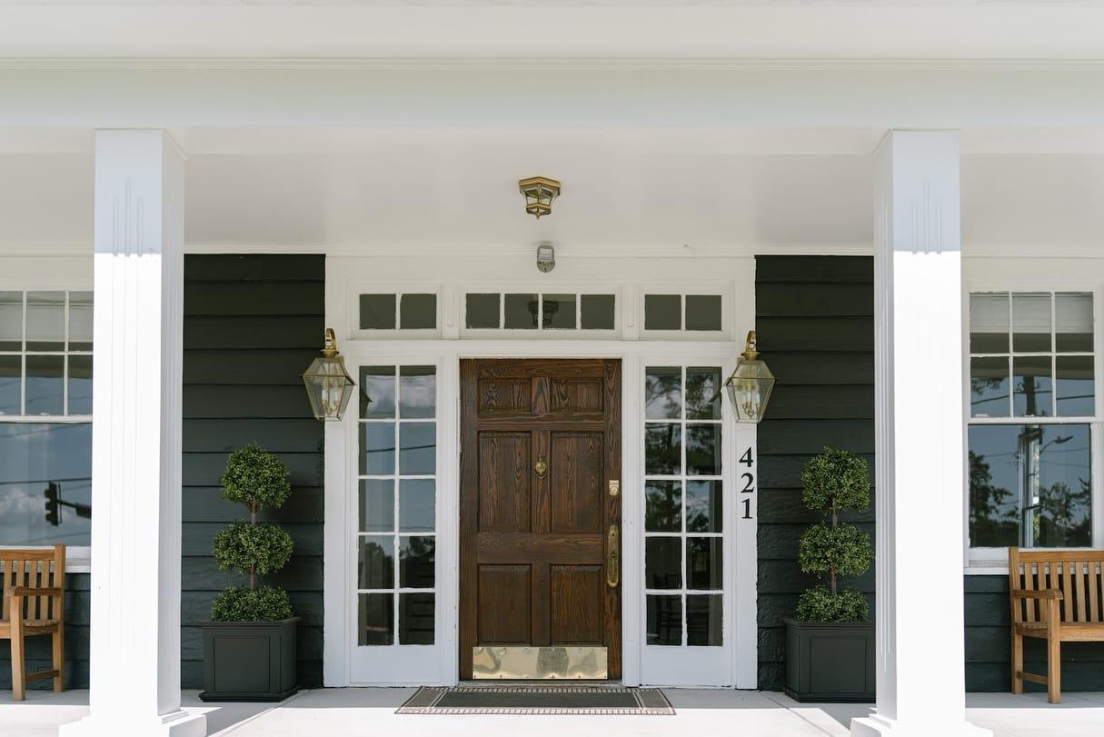 Front Door of Mitchell House
